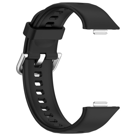 Pasek Bizon Strap Watch Silicone Pro SR do Huawei Watch Fit 4 / 4 Pro / 3, czarny