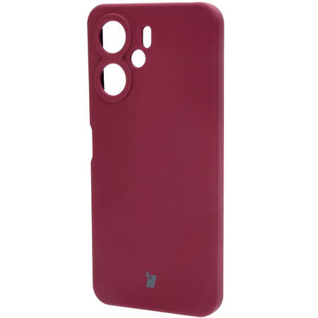 Silikonowe etui Bizon Soft Case do Xiaomi Redmi 13C 4G / Xiaomi Redmi 13C 5G / Xiaomi Poco C65, ciemnofioletowe