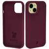 Etui silikonowe Bizon Soft Case do iPhone 15, ciemnofioletowe