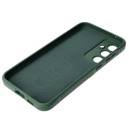 Pancerne etui Bizon Case Tur do Galaxy S23 FE, ciemnozielone