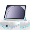 Etui Bizon Case Tab Clear Matt do Galaxy Tab A9, błękitne
