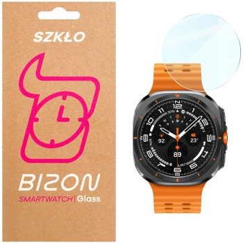 Szkło hartowane na ekran Bizon Glass Watch Clear do Galaxy Watch Ultra 2 / 1