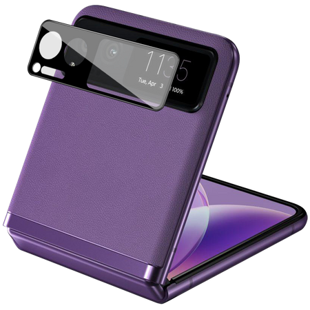 Szkło na aparat Bizon Glass Silk Lens do Motorola Razr 40, 2 sztuki
