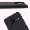 Silikonowe etui Bizon Soft Case do Xiaomi POCO F7 Ultra, czarne
