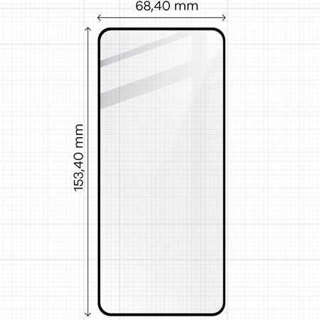 2x Szkło + szybka na aparat Bizon Edge Pack do Realme 9 4G / Realme 9 Pro+
