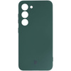 Etui Bizon Case Silicone Sq do Galaxy S23, ciemnozielone