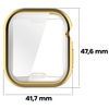 Etui Bizon Case Watch Felipe do Apple Watch 11 / 10 (46mm), złote