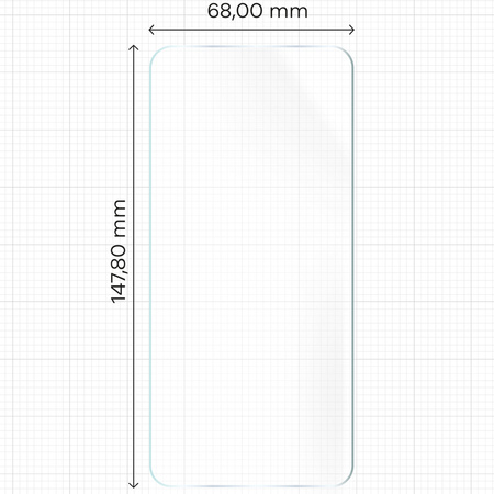 Folia hydrożelowa na ekran Bizon Glass Hydrogel Front Duo do Motorola Edge 50 Neo, 2 sztuki