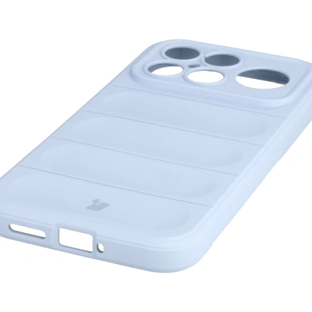 Pancerne etui Bizon Case Tur do Xiaomi POCO F8 Ultra, jasnoniebieskie