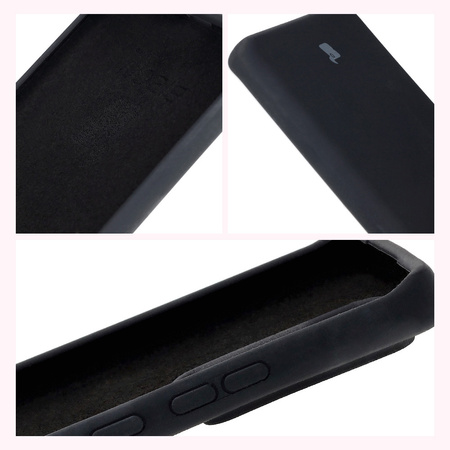 Silikonowe etui Bizon Soft Case do Motorola Edge 40 Neo, czarny