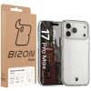 Etui Bizon Case Halo do iPhone 17 Pro Max, przezroczyste