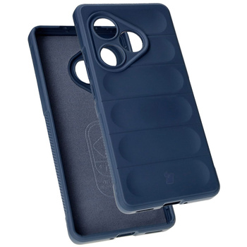 Pancerne etui Bizon Case Tur do Realme GT 6 / GT 6T / GT Neo 6 / GT Neo 6 SE, granatowe