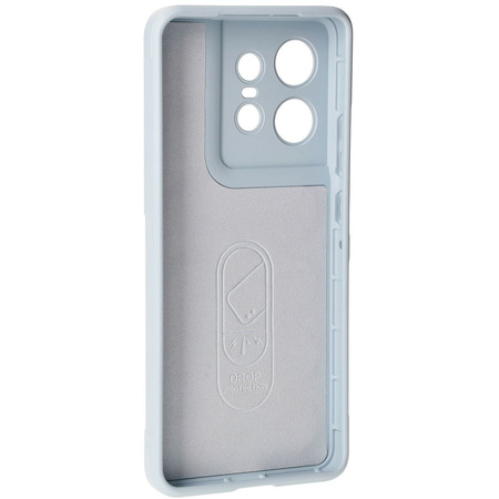 Pancerne etui Bizon Case Tur do Motorola Edge 50 Pro, jasnoniebieskie