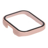 Etui Bizon Case+Glass Set do Xiaomi Redmi Watch 3, różowe