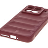 Pancerne etui Bizon Case Tur do Xiaomi 15, burgundowe