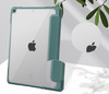 Etui Bizon Case Tab Clear Matt do iPad 9/8/7 10.2 2021/2020/2019, ciemnozielone
