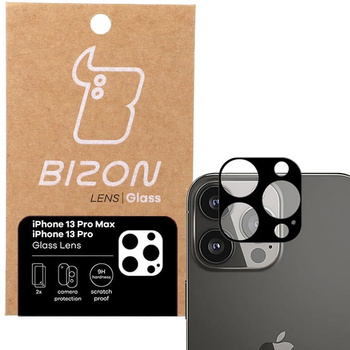 Szkło na aparat Bizon Glass Lens dla iPhone 13 Pro / 13 Pro Max, 2 sztuki