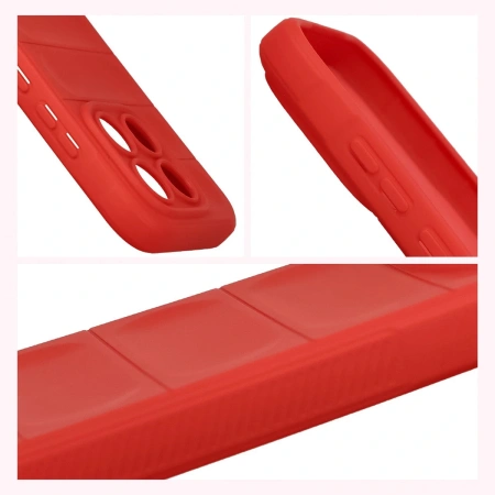 Pancerne etui Bizon Case Tur do Xiaomi 17, czerwone