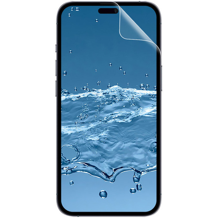 Folia hydrożelowa na ekran Bizon Glass Hydrogel Front do iPhone 16 Pro, 2 sztuki