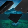 Etui Bizon Case Łupka do Xiaomi Poco F7 Pro, czarne