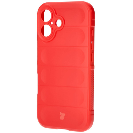 Pancerne etui Bizon Case Tur do iPhone 16, czerwone