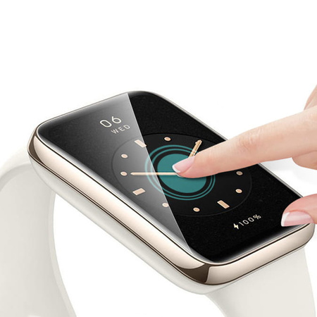 Folia hydrożelowa na ekran Bizon Glass Watch Hydrogel Duo, Xiaomi Smart Band 7 Pro, 2 sztuki