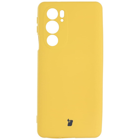 Etui Bizon Case Silicone do Moto Edge 30 Pro, żółte