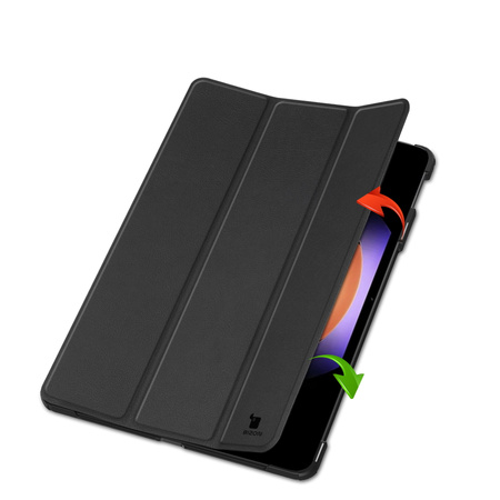 Etui Bizon Case Tab Croc do Xiaomi Pad 6S Pro, czarne
