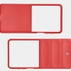 Pancerne etui Bizon Case Tur do Galaxy Z Flip7, czerwone