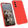 Pancerne etui Bizon Case Tur do Galaxy A17 5G / A26 5G, czerwone