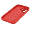 Pancerne etui Bizon Case Tur do iPhone 17, czerwone