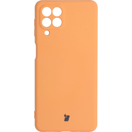 Etui Bizon Case Silicone do Galaxy M53 5G, pomarańczowe