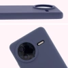 Silikonowe etui Bizon Soft Case do Xiaomi POCO F7 Pro, ciemnoniebieskie