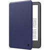 Etui Bizon Case Tab Croc do Amazon Kindle 12 2024 / 11 2022, granatowe