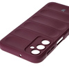Pancerne etui Bizon Case Tur do Galaxy A24 4G, burgundowe