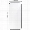 Szkło hartowane z ramką do łatwej aplikacji Bizon Glass Aplikator do iPhone 17 Pro Max, 2 sztuki