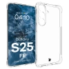 Elastyczne etui + 2x szkło hartowane Bizon Case Clear Pack do Galaxy S25 FE