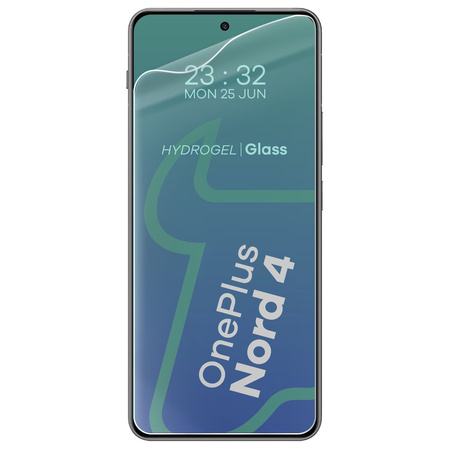 Folia hydrożelowa na ekran Bizon Glass Hydrogel Front Duo do OnePlus Nord 4, 2 sztuki