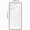 2x Szkło + szybka na aparat Bizon Edge Pack do Galaxy S21 FE