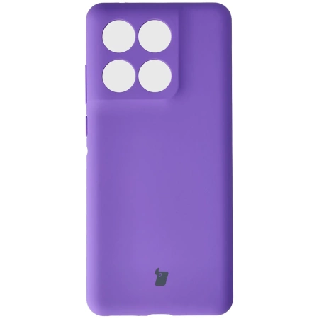 Silikonowe etui Bizon Soft Case do Motorola Edge 60 Fusion / 60, fioletowe