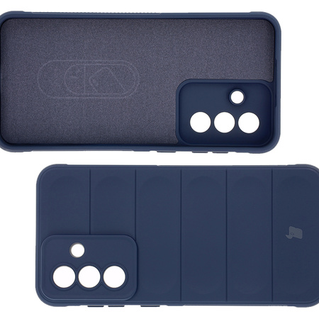 Pancerne etui Bizon Case Tur do Galaxy A36 5G / Galaxy A56 5G, granatowe