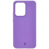 Silikonowe etui Bizon Soft Case do Oppo Reno13 Pro, fioletowe