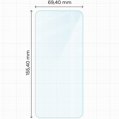 Szkło hartowane Bizon Glass Clear 2 do Oppo Reno11 F 5G