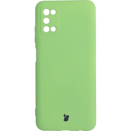 Etui Bizon Case Silicone do Galaxy A03S, jasnozielone