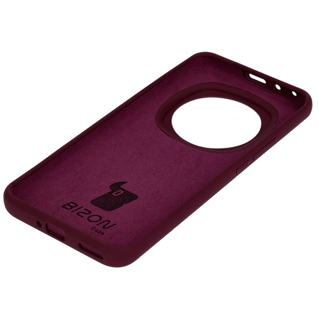 Silikonowe etui Bizon Soft Case do Honor Magic6 Pro, ciemnofioletowe