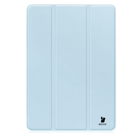 Etui Bizon Case Tab Lizard do Galaxy Tab S10 Lite / S10 FE / S9 / S9 FE, błękitne