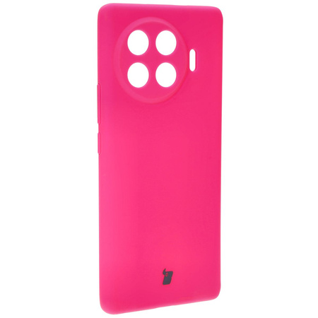 Silikonowe etui Bizon Soft Case do Tecno Spark 20 Pro+, neonowo-różowe