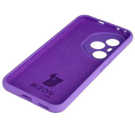 Silikonowe etui Bizon Soft Case do Honor 400 Pro, fioletowe