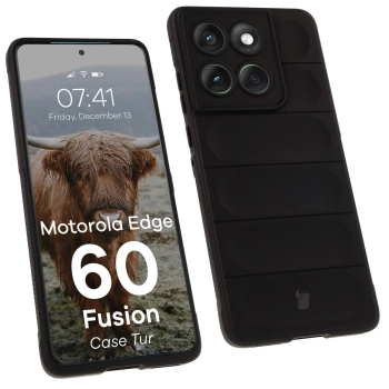 Pancerne etui Bizon Case Tur do Motorola Edge 60 / 60 Fusion, czarne