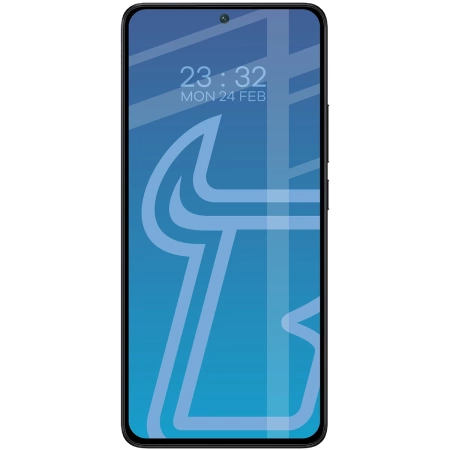 Szkło hartowane Bizon Glass Edge Duo do Xiaomi POCO X6 Pro / X7 Pro, czarna ramka, 2 sztuki
